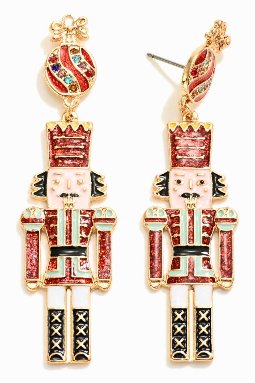 Nutcracker Drop Earrings