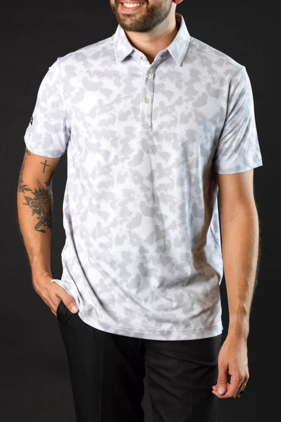 Sunday Swagger White Out Polo