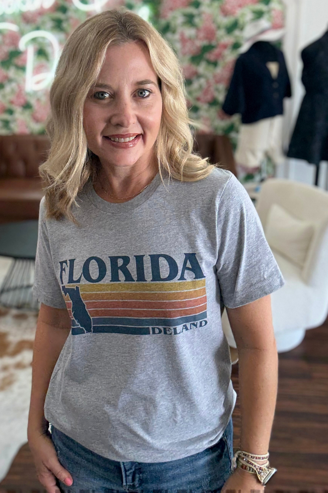 Retro Sunset DeLand T-Shirt