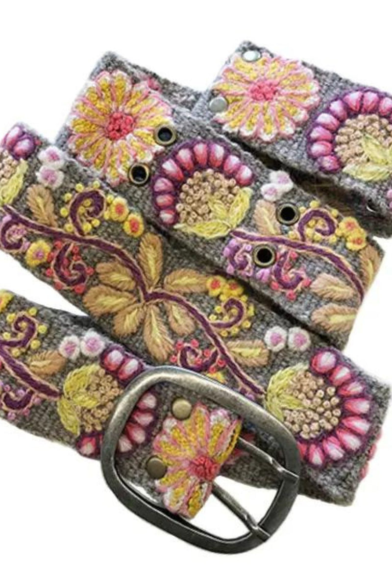 Jenny Krause Embroidered Belt