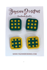 Yazian Designs Green and Gold Collection