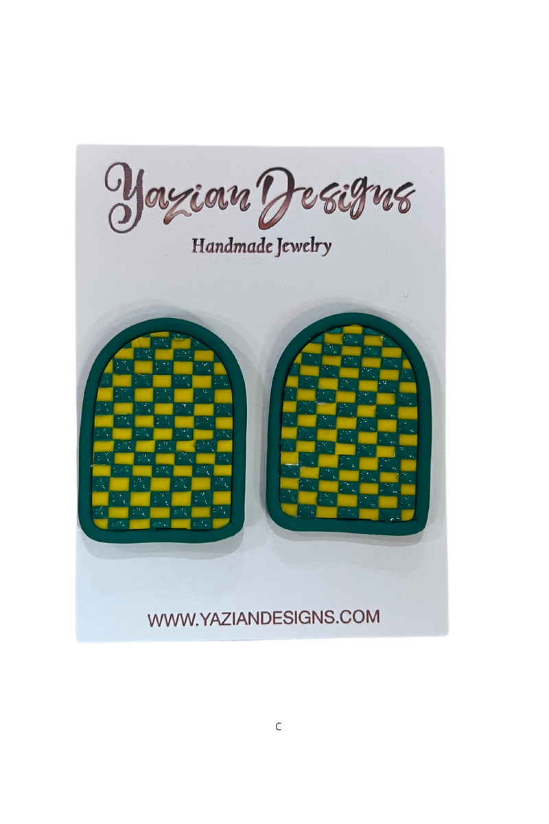 Yazian Designs Green and Gold Collection