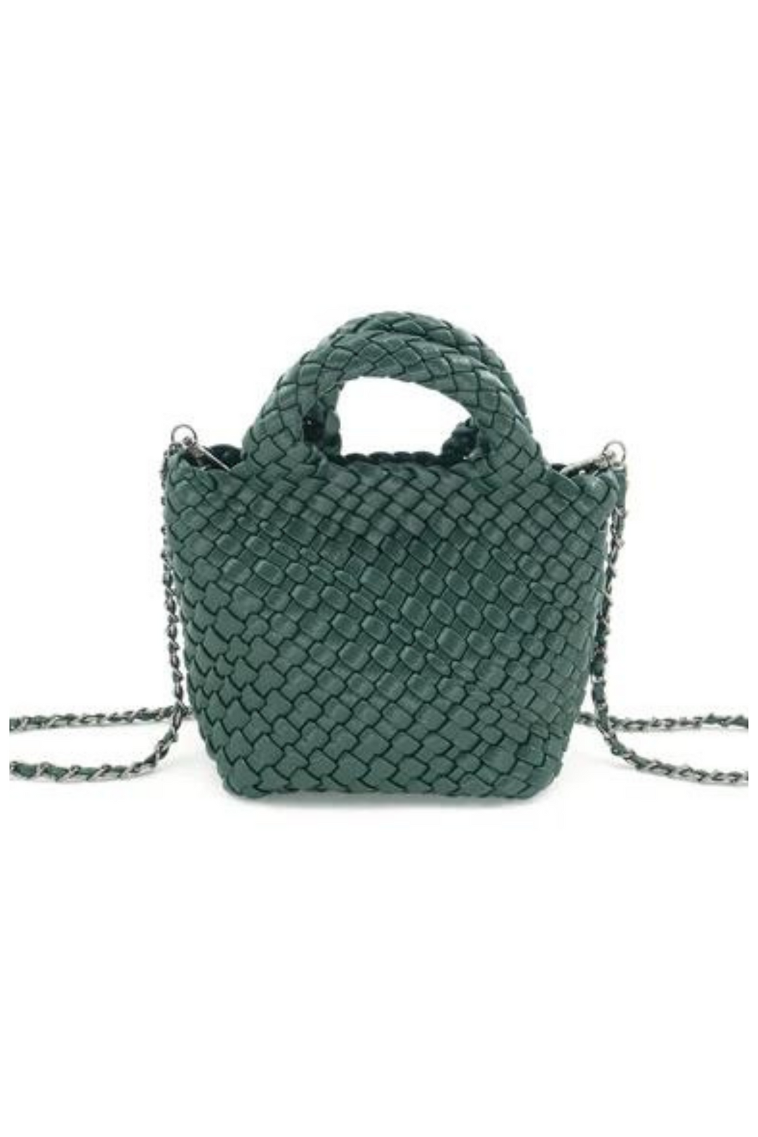 Braided Clutch with Crossbody Strap