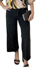 Dear John Denim Black Corduroy Audrey Jeans