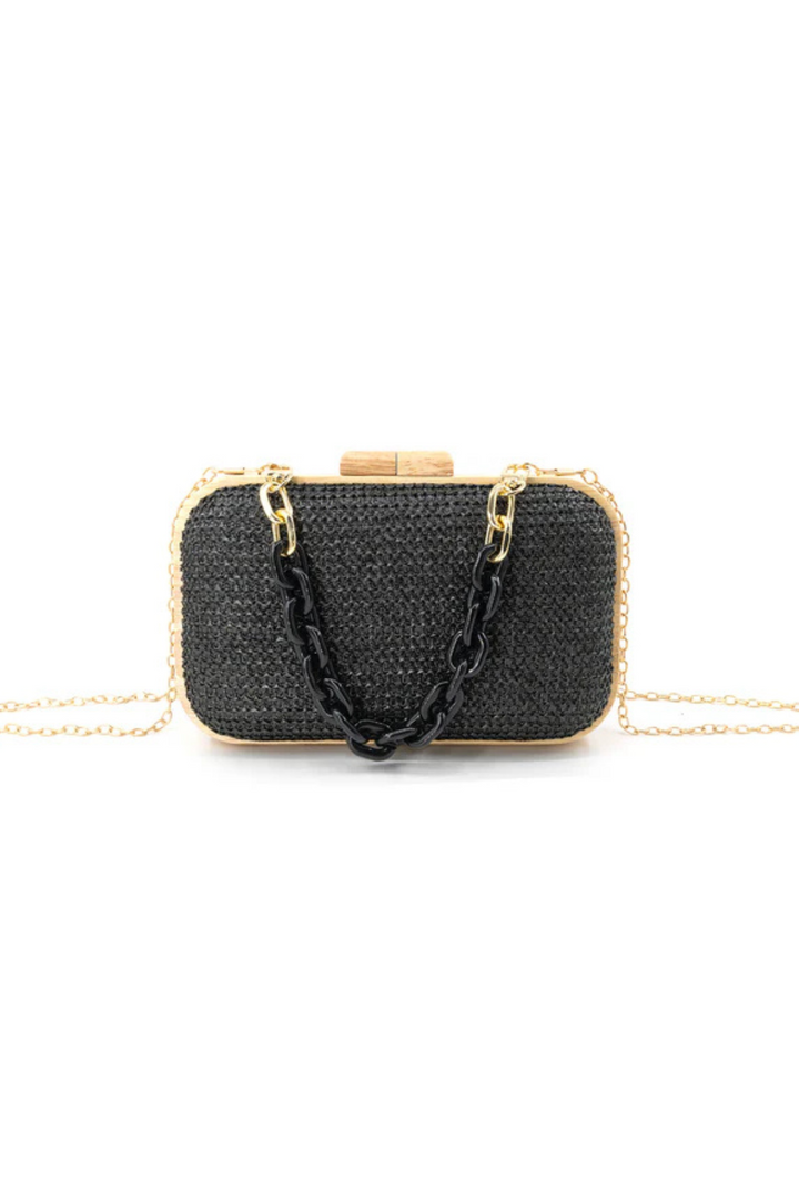Wood Clasp Clutch