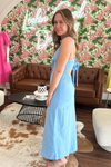 Victoria Keyhole Long Dress