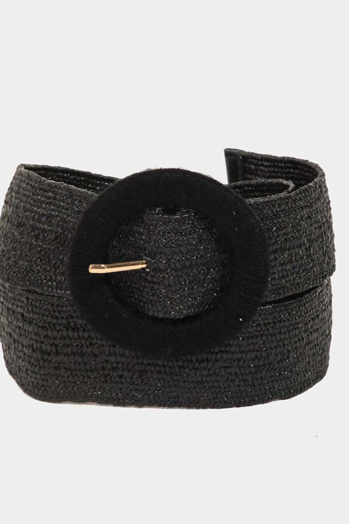 Braided Wide Belt