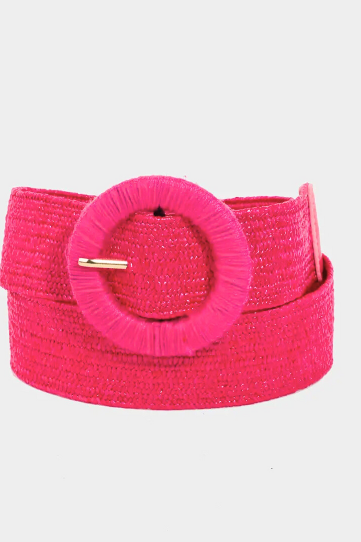 Braided Wide Belt