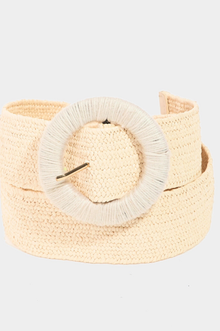 Braided Wide Belt