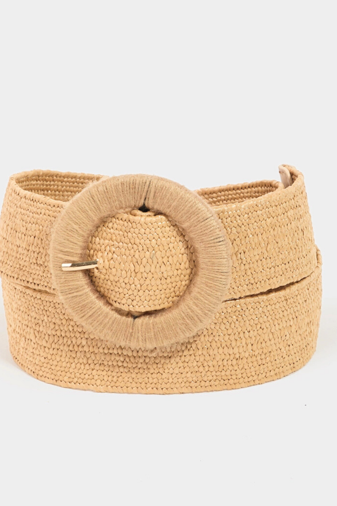 Braided Wide Belt