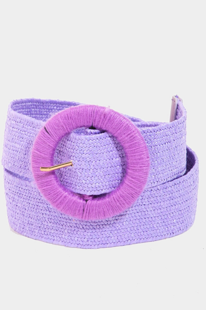Braided Wide Belt