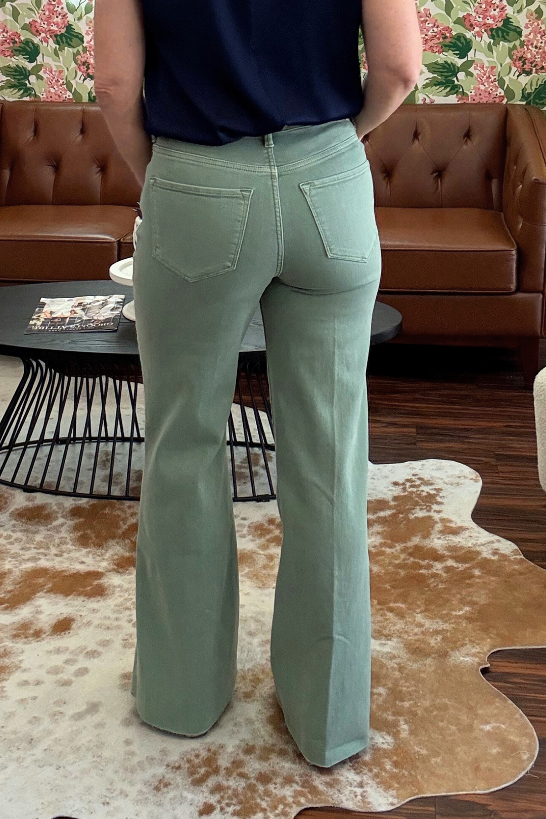 Dear John Denim Iceberg Green Fionan Jeans