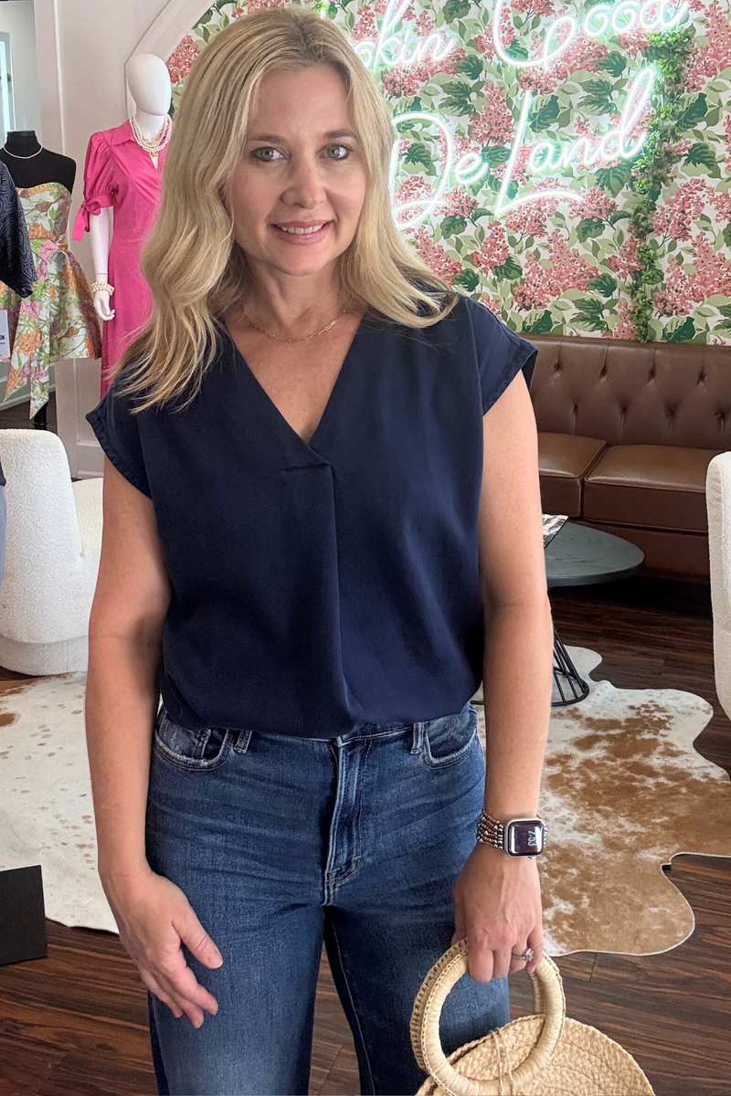 Kristen Top in Tencel