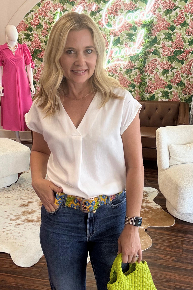 Kristen Top in Tencel