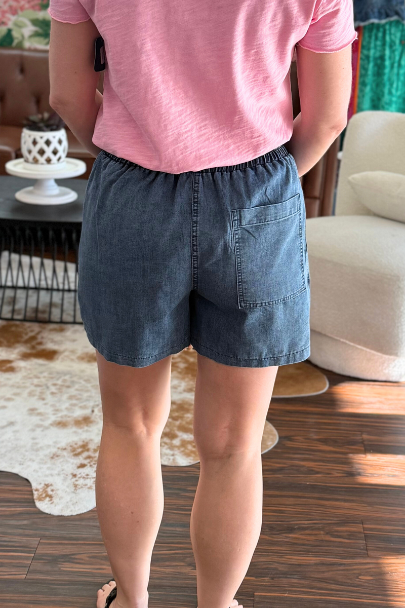 Denim Skort