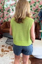 Knit Sleeveless Pullover Top