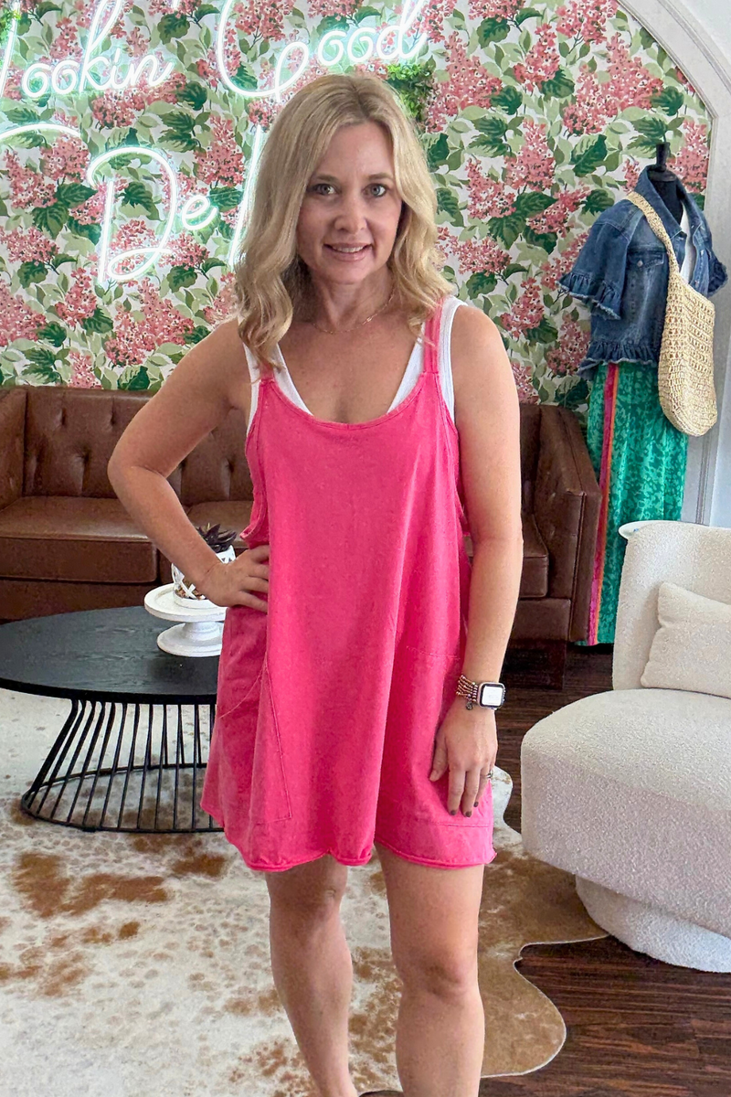 Knit Mini Dress with Built in shorts and bra