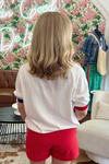 USA Short Sleeve Sweater