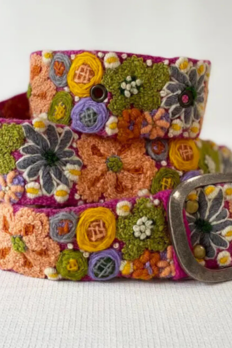 Jenny Krause Embroidered Belt