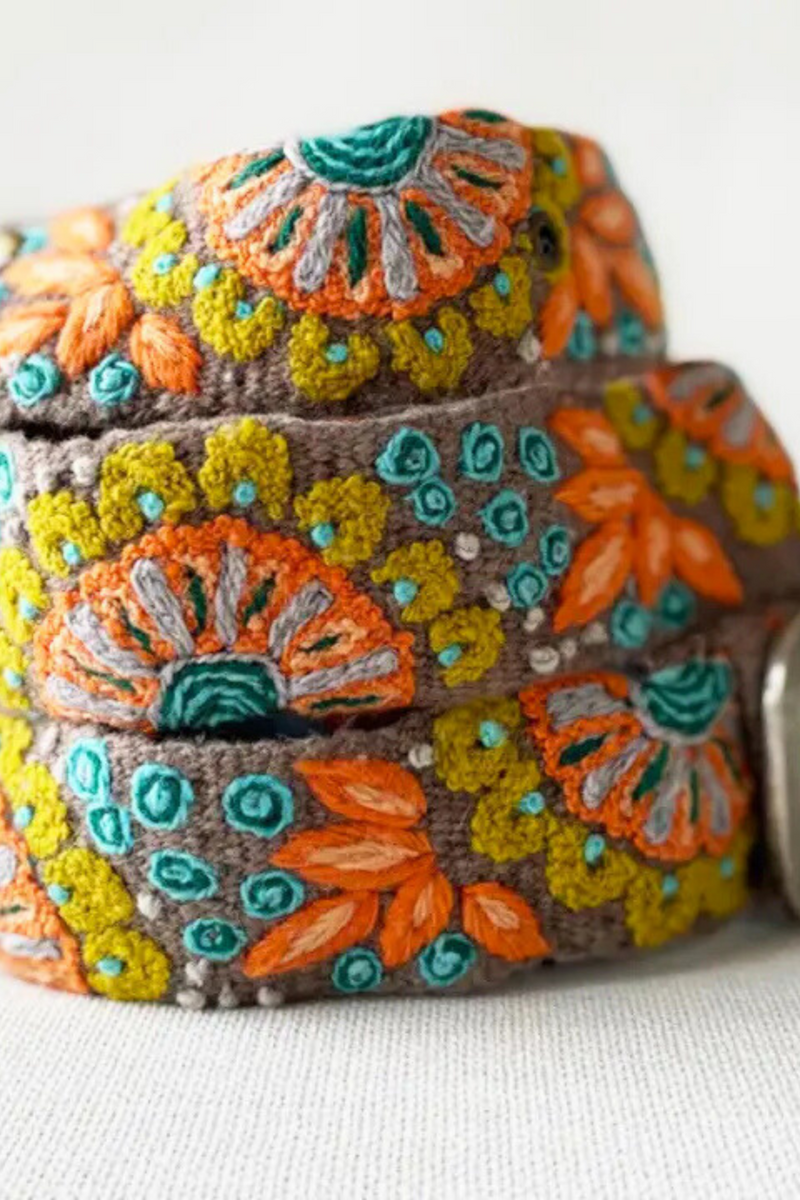 Jenny Krause Embroidered Belt