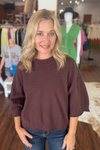 Knit 3/4 Sleeve Top