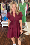 Mini Dress with Zipper Front Detail