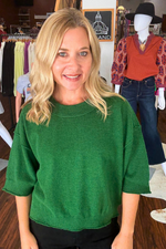 Knit 3/4 Sleeve Top