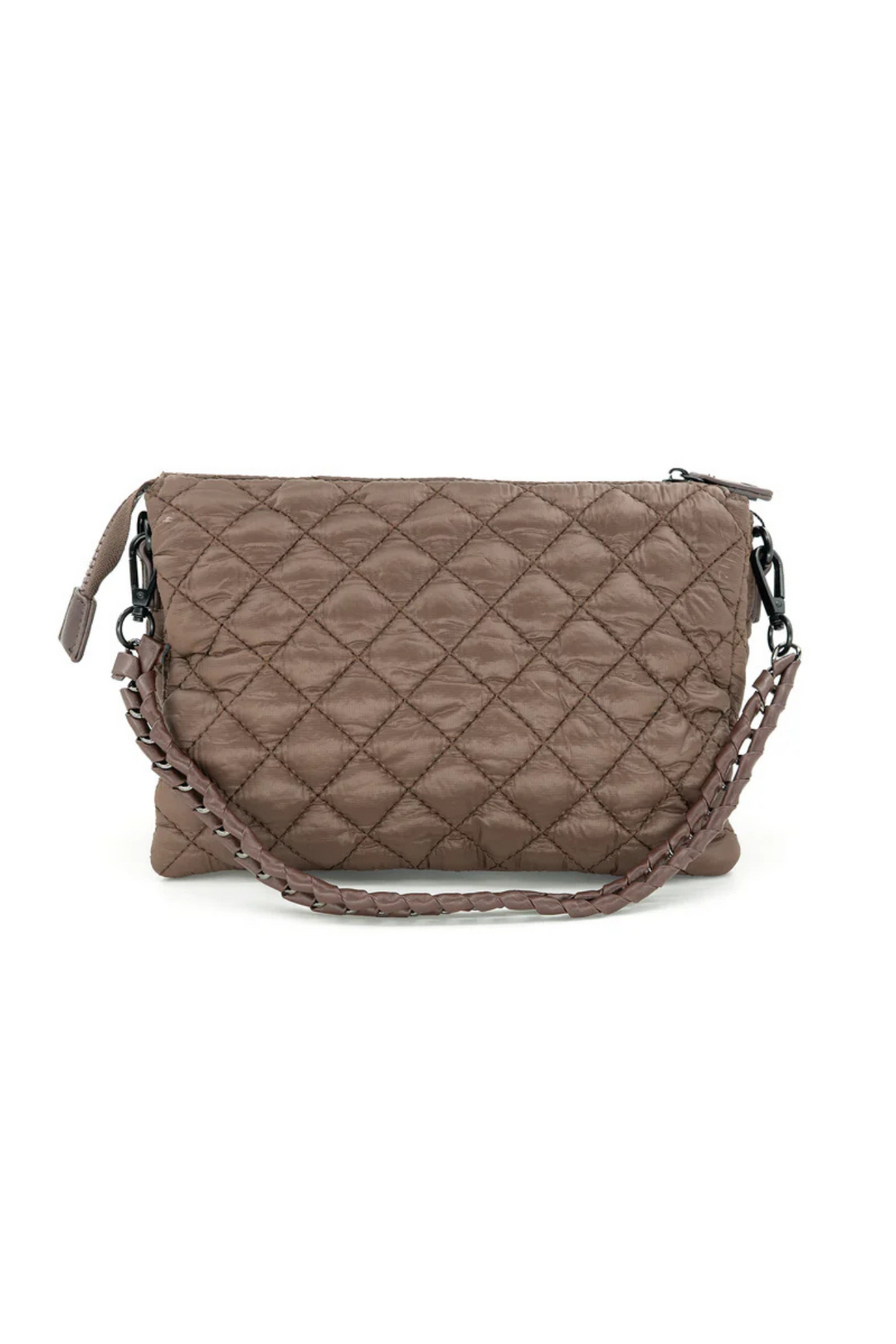 Quilted Bag with Crossbody Strap