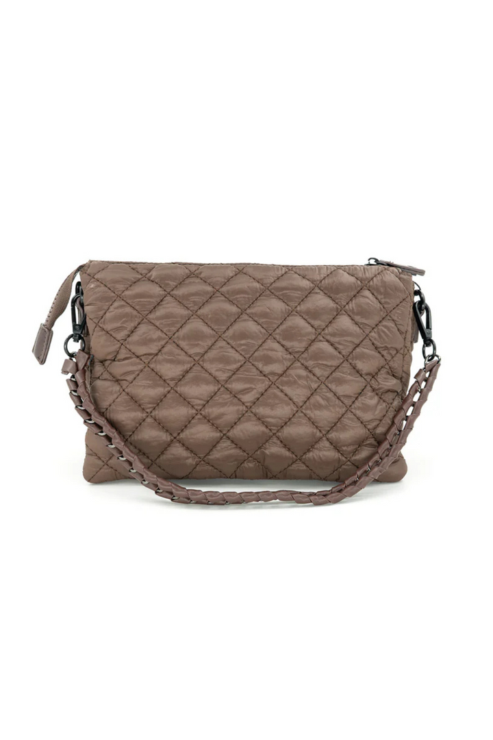 Quilted Bag with Crossbody Strap