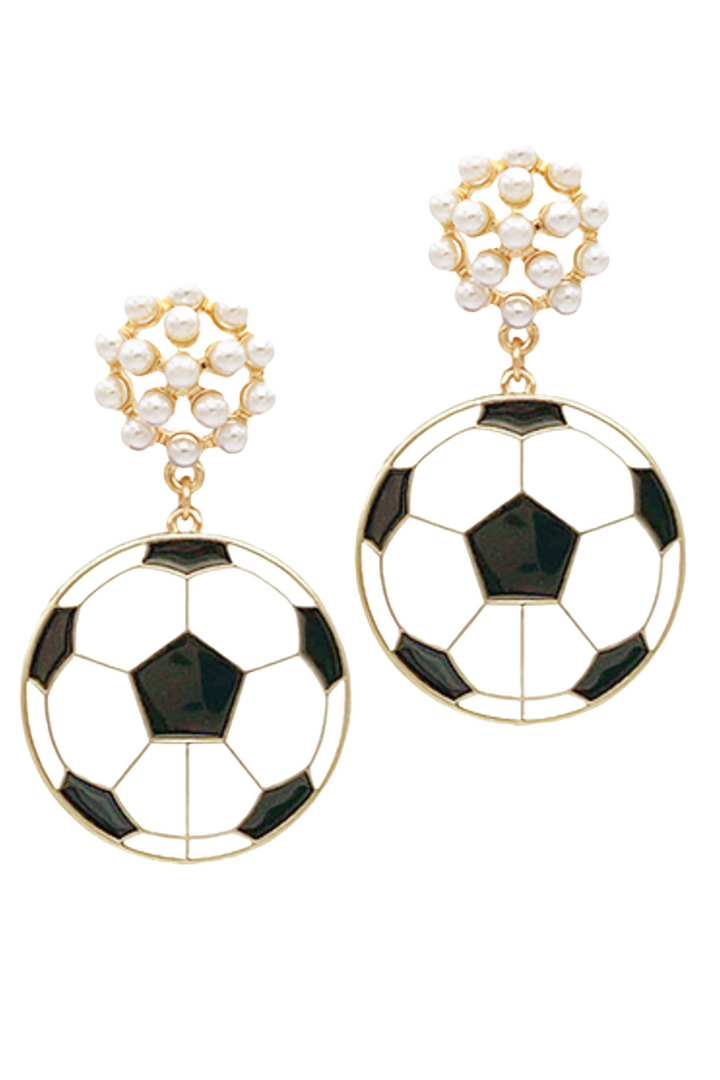 Pearl Detail Sport Earrings
