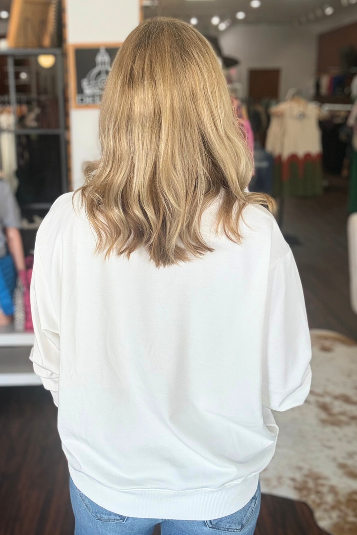 Sequin Nutcracker Sweatshirt