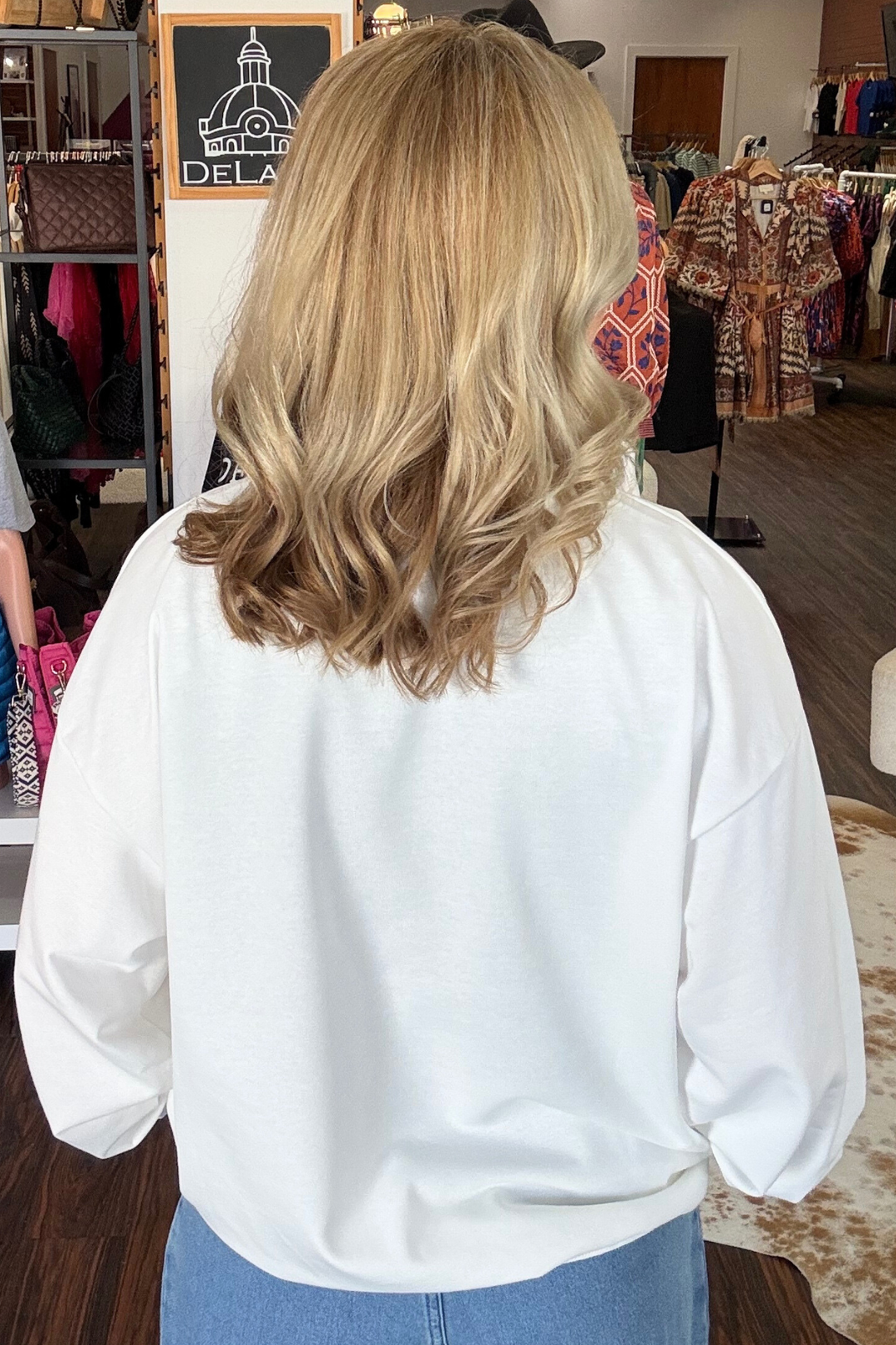 Patchwork "Holly Jolly Sweatshirt