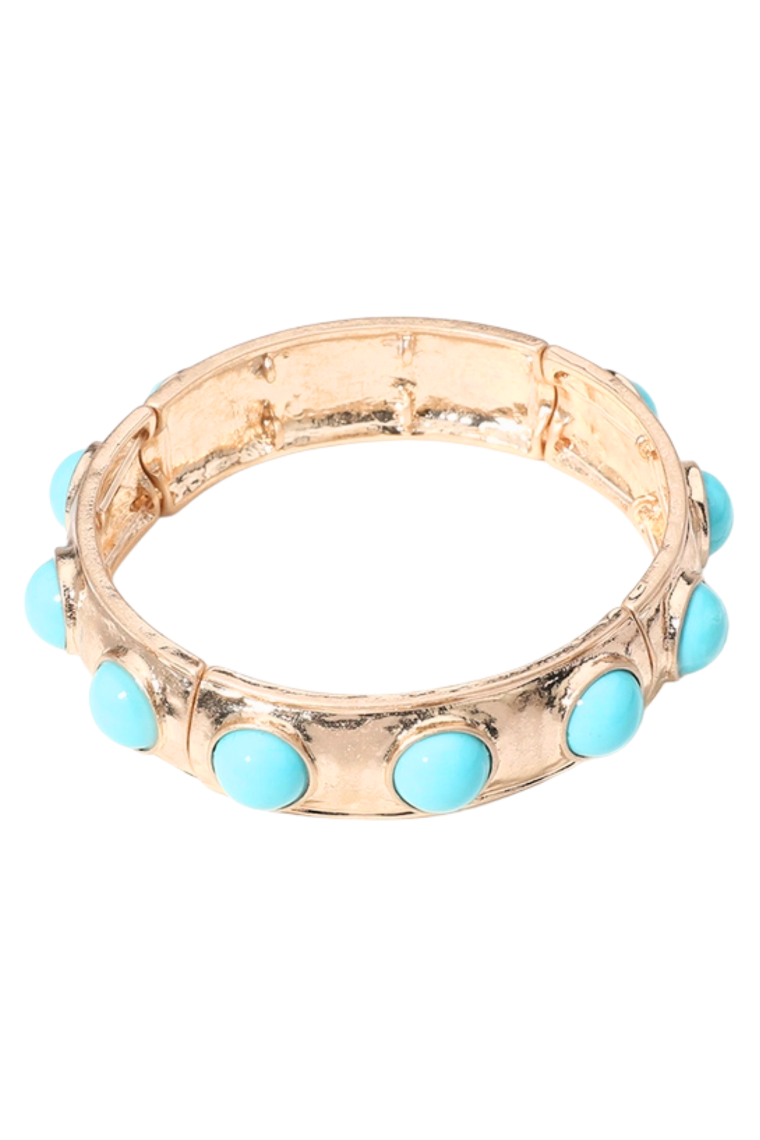 Beaded Pearl Embellished Stretch Bracelet