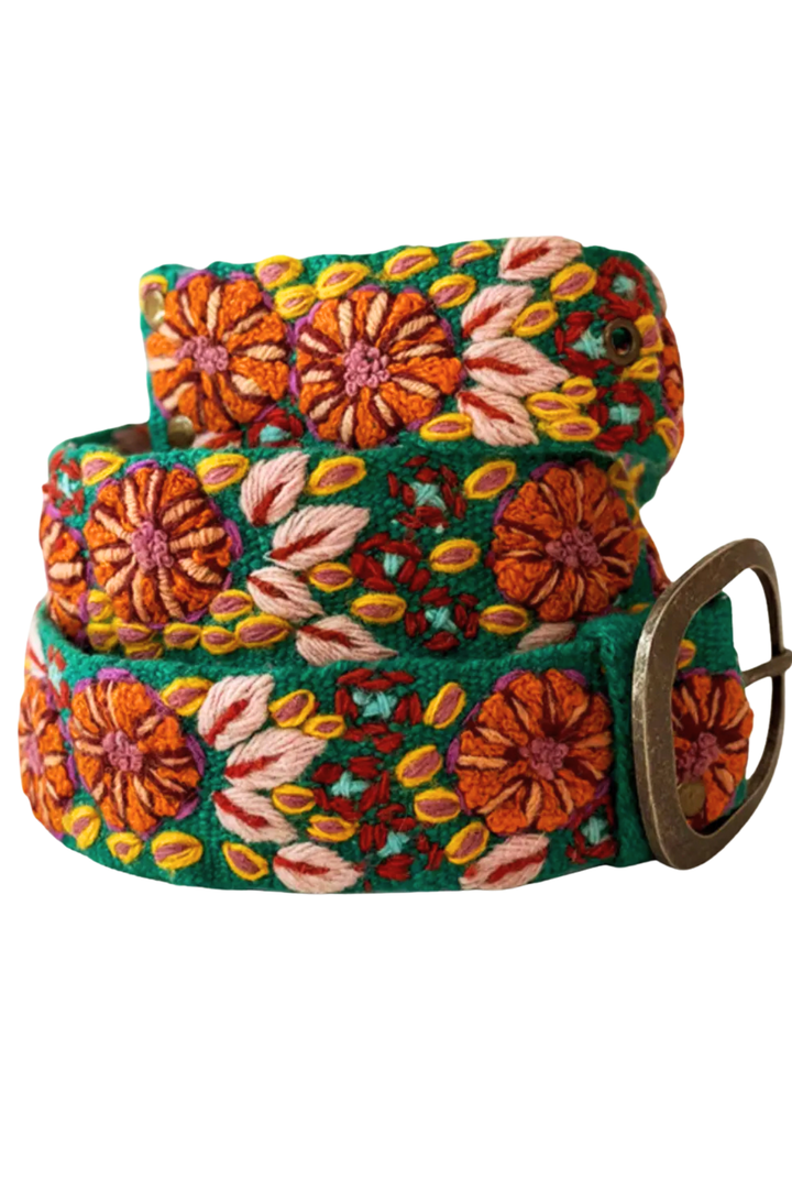 Jenny Krause Embroidered Belt