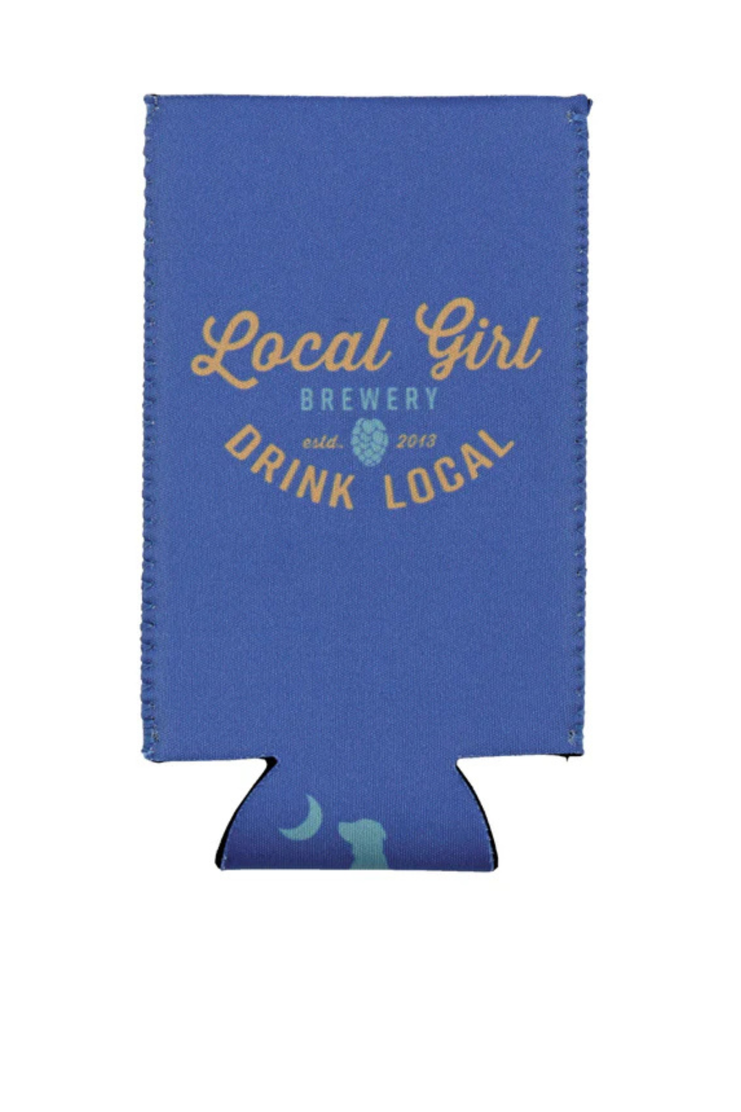 Local Girl Slim Can Koozie