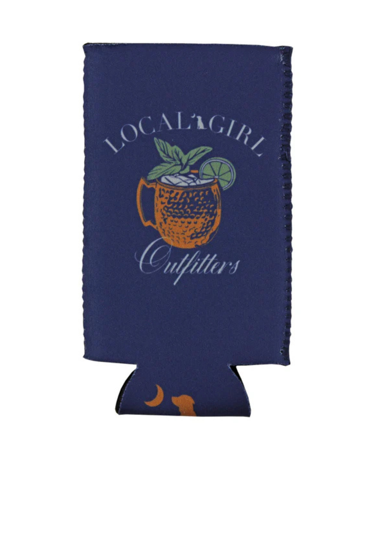 Local Girl Slim Can Koozie