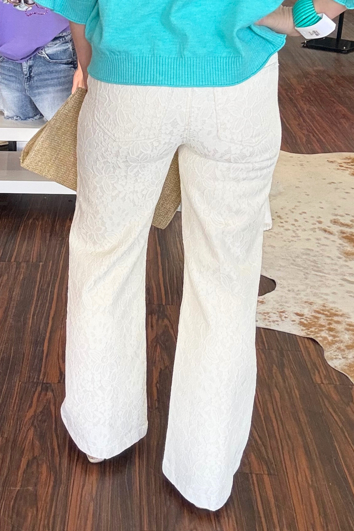 Dear John Denim Wheat Lace Fiona Jeans