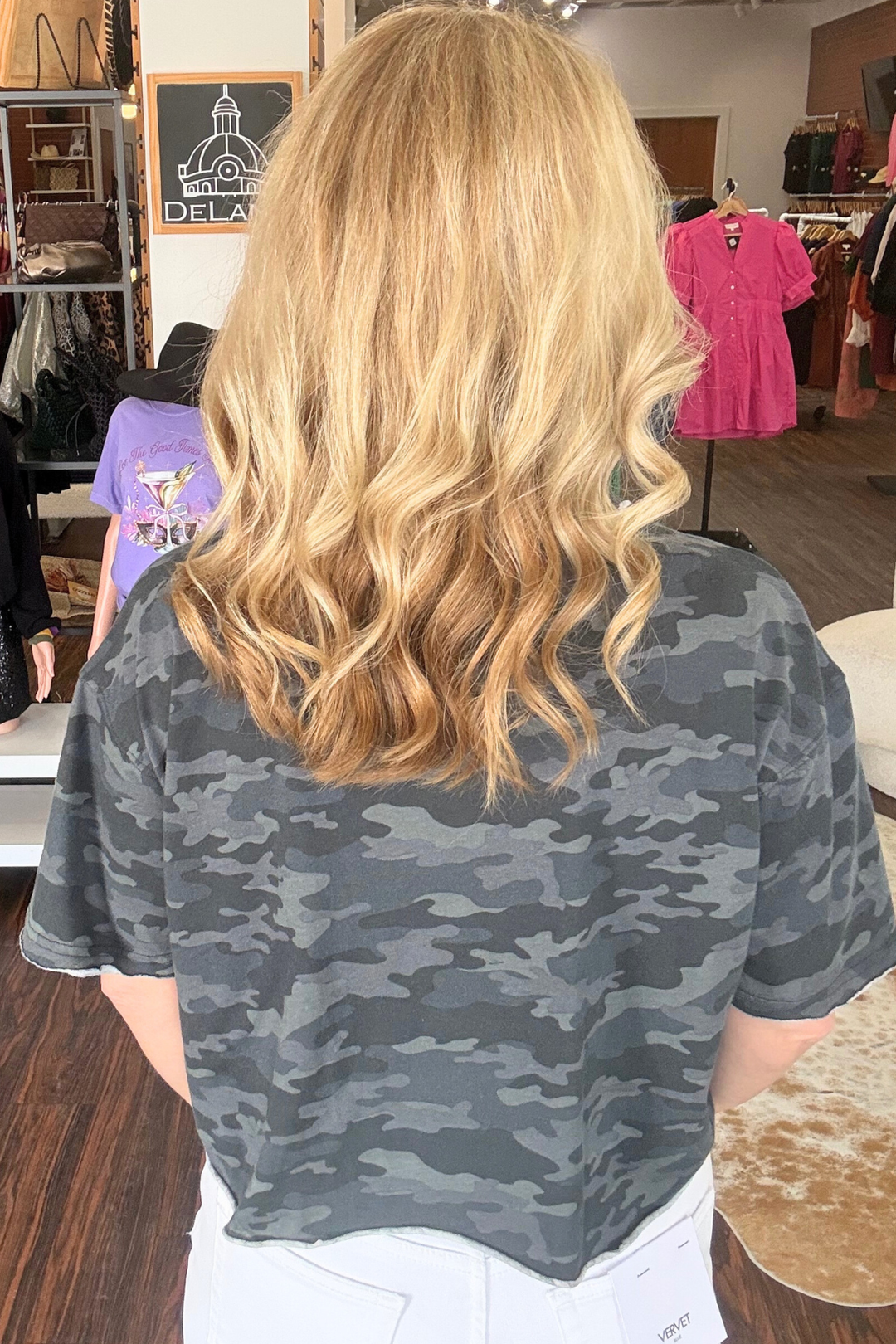 Local Girl Boxy Cropped SS Tee