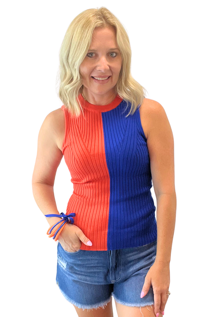 Colorblock Tank Top