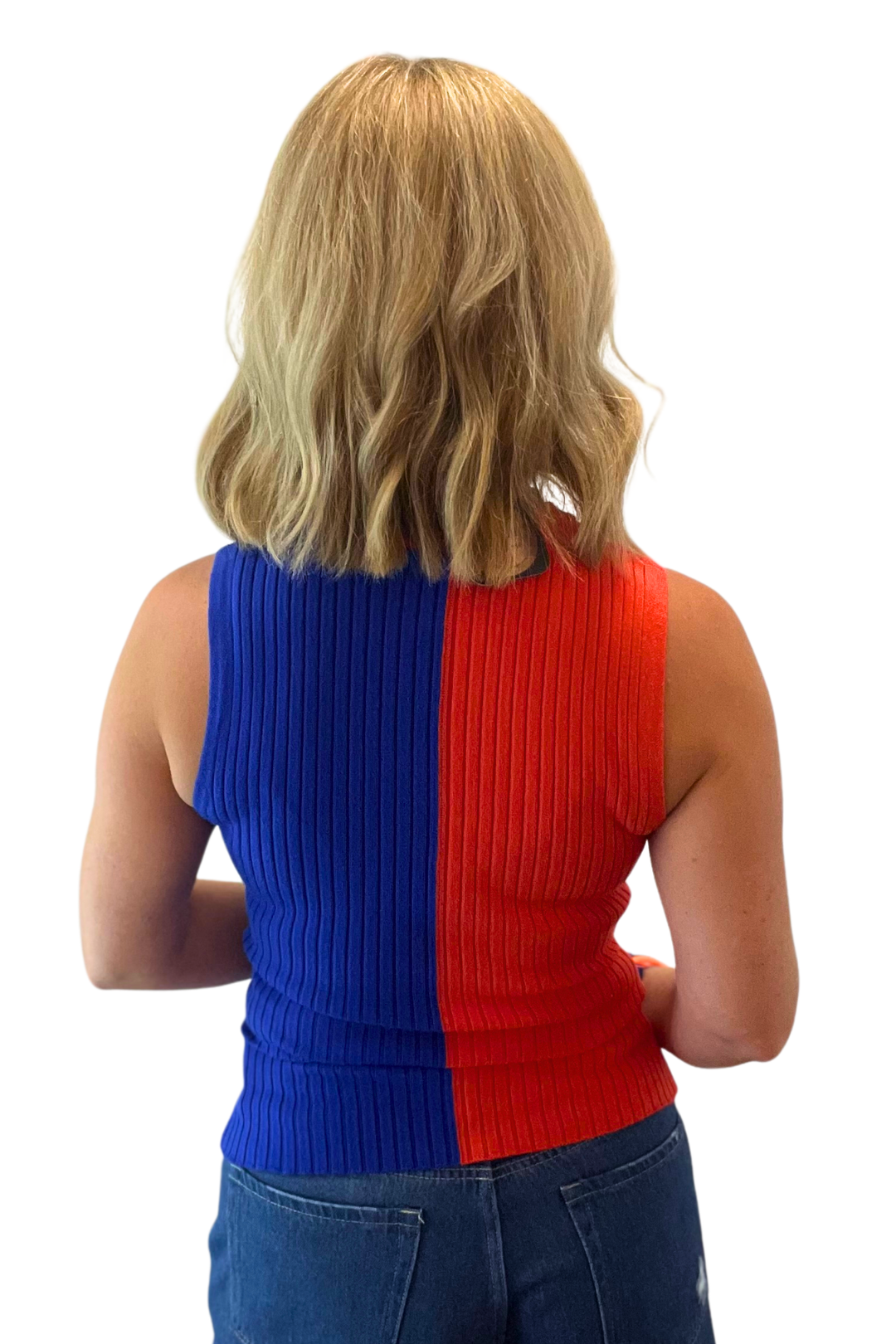 Colorblock Tank Top