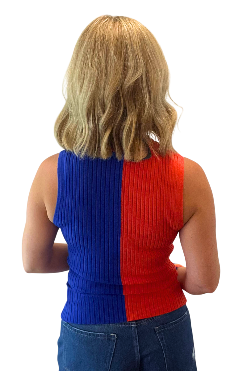 Colorblock Tank Top
