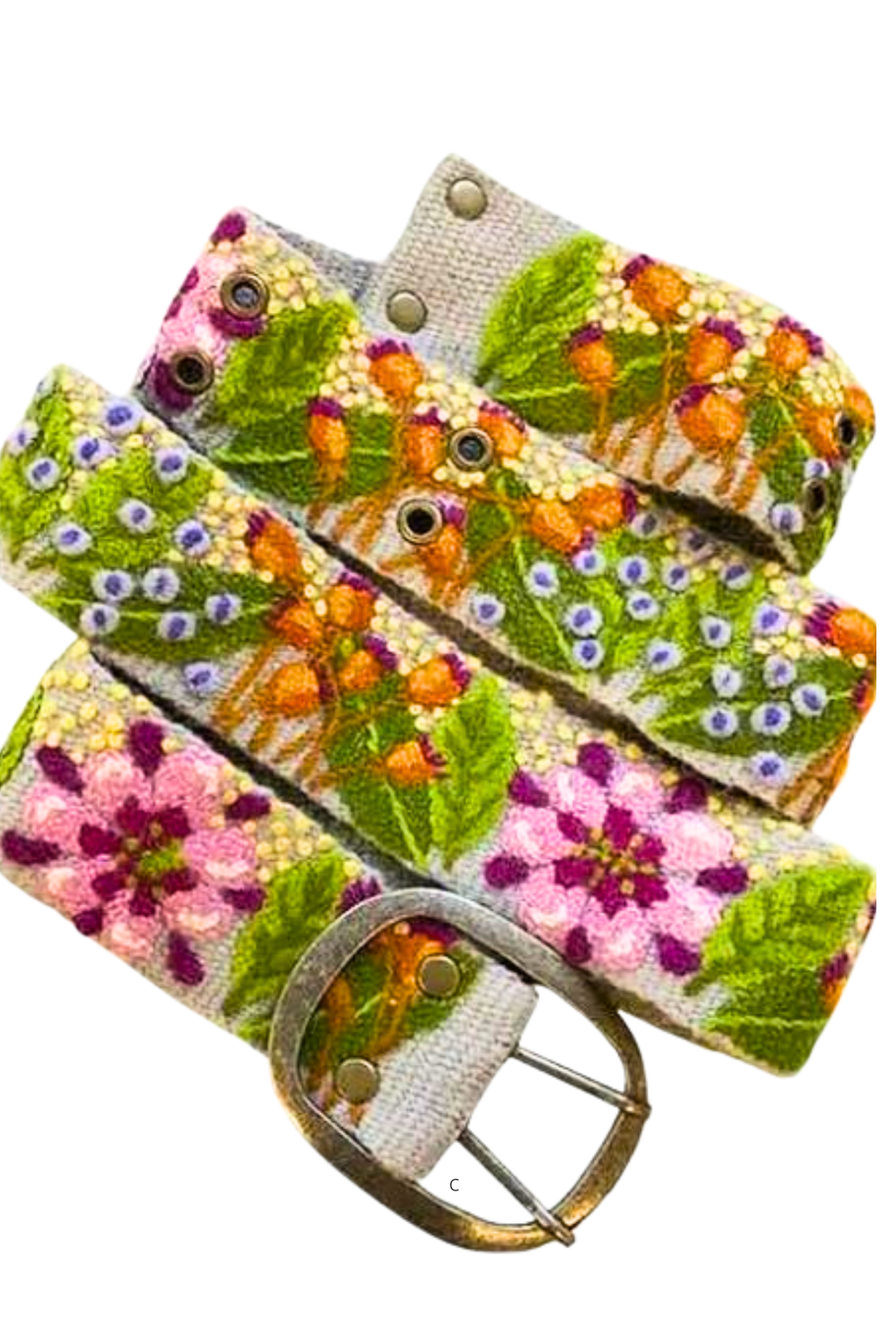 Jenny Krause Embroidered Belt