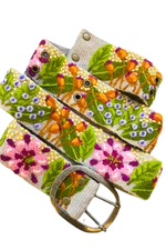 Jenny Krause Embroidered Belt