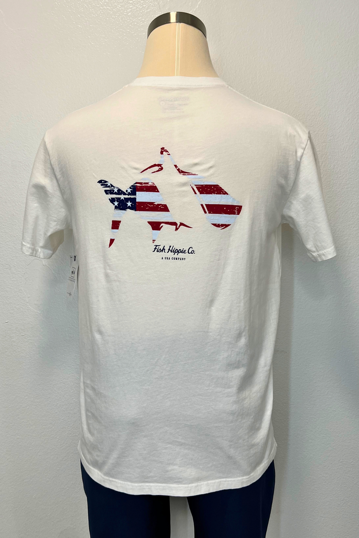 Fish Hippie True Blue Short Sleeve Tee