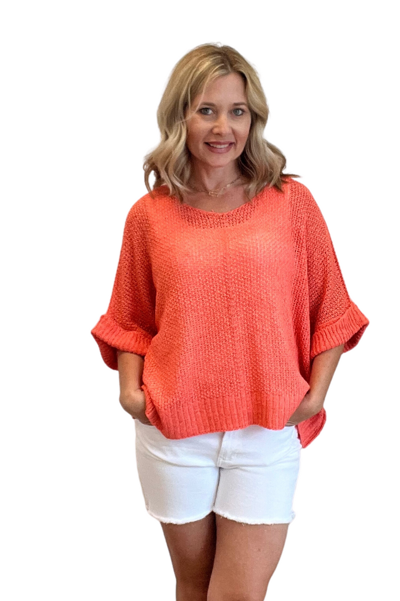 Short Sleeve Knit Top