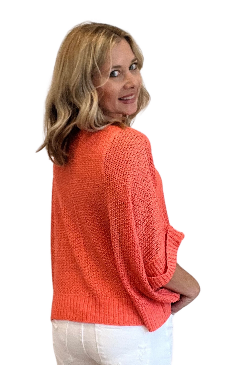 Short Sleeve Knit Top
