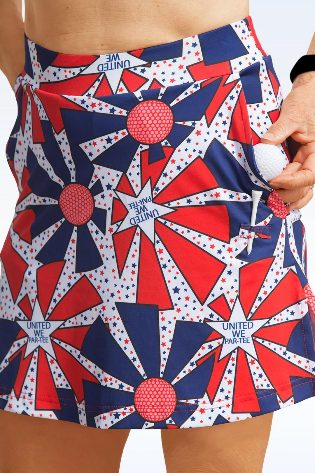 United We Par-Tee Golf Straight Skort