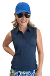 Sleeveless Polo Tank