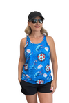 Lobster Pickleball Racerback Tank Top