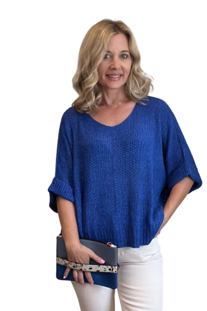 Short Sleeve Knit Top